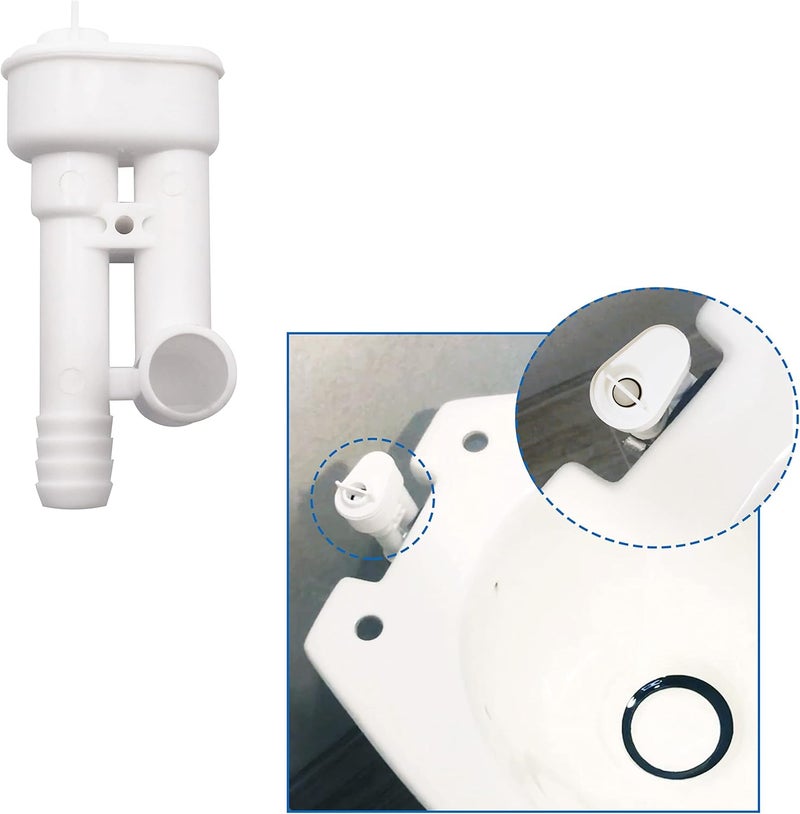 LUKYER 385316906 Vacuum Breaker Kit Without Hand Sprayer Hook Up,Compatible with Dometic,VacuFlush, Traveler Toilets - Image 4